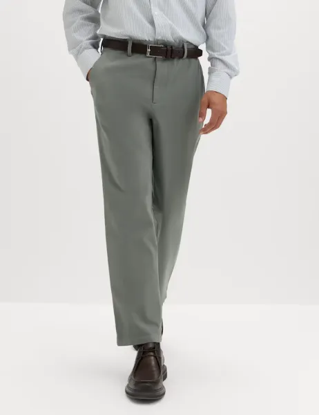 Marks & Spencer The Ultimate Regular Fit Chinos Dark Sage