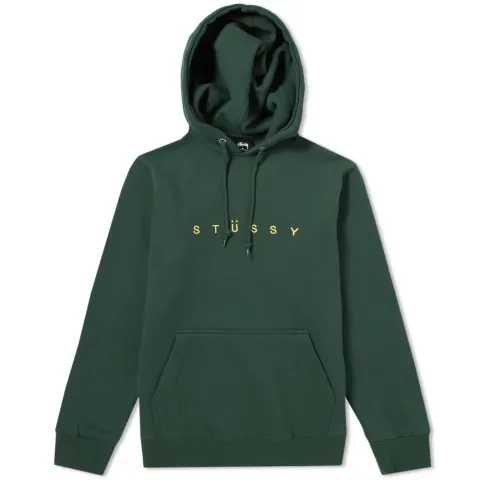 Helvetica Spread Applique Hoody