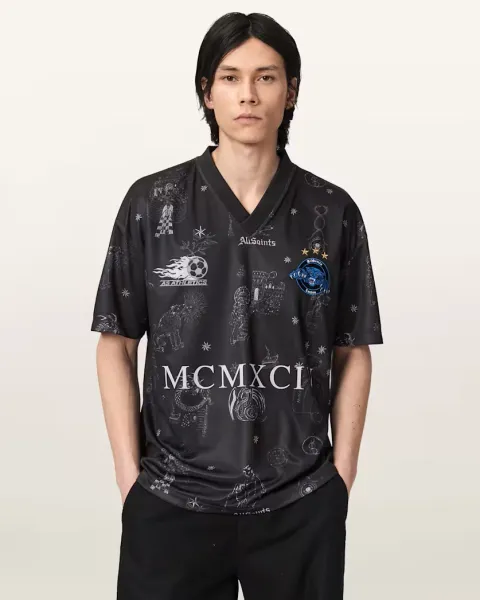 Terra Oversized Short Sleeve Football Shirt