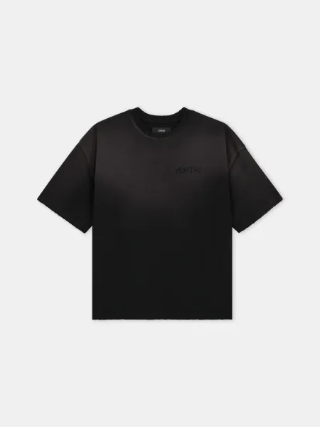 BANDANA PATCH OVERSIZED TEE - Black
