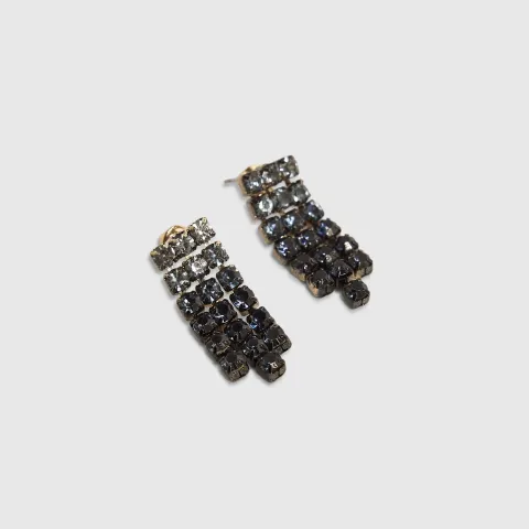 River Island Ombre Cupchain Drop Earrings