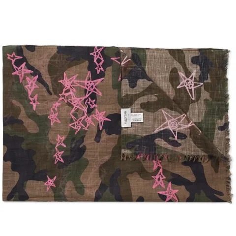 Graffiti Stars Camo Scarf