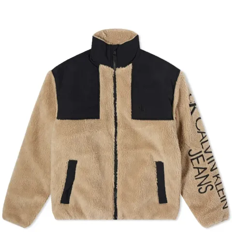 Sherpa Stand Collar Jacket