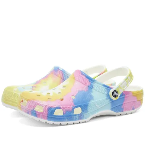 Classic Tie Dye Graphic Clog