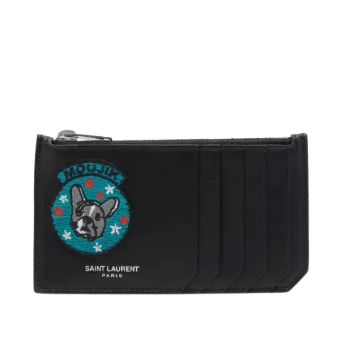 Multi Patch Zip Wallet