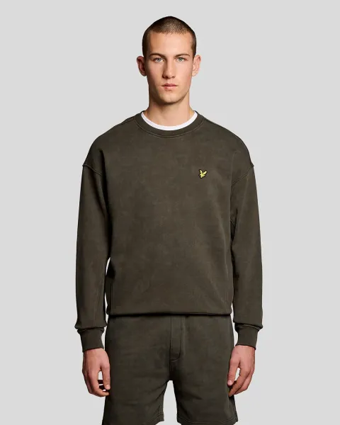 Lyle & Scott Heavy Wash Cotton Sweatshirt