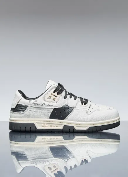Leather Low Top Sneakers