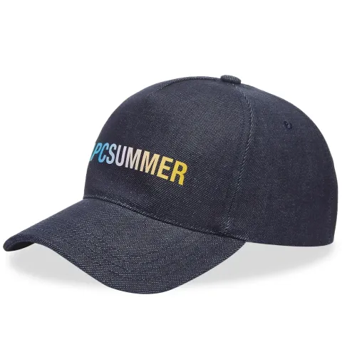 A.P.C Summer Logo Denim Cap