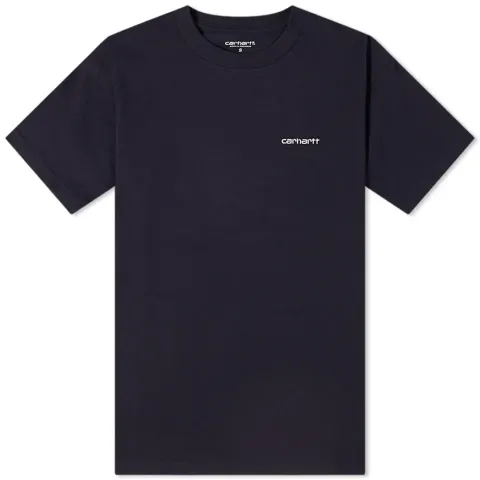 Script Embroidered T-Shirt