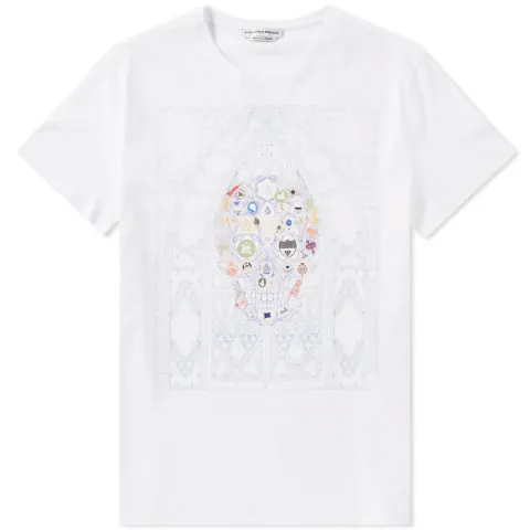 Stained Glass Skull Tee