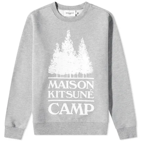 Maison Kitsuné Mountain Camp Crew Sweat