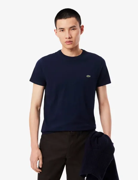 Lacoste Pure Pima Cotton T-Shirt Navy