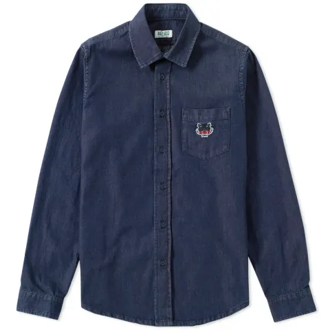 Tiger Pocket Denim Shirt