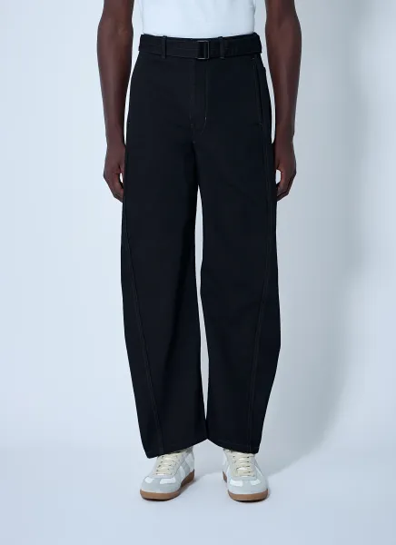 Belted Twisted Pants