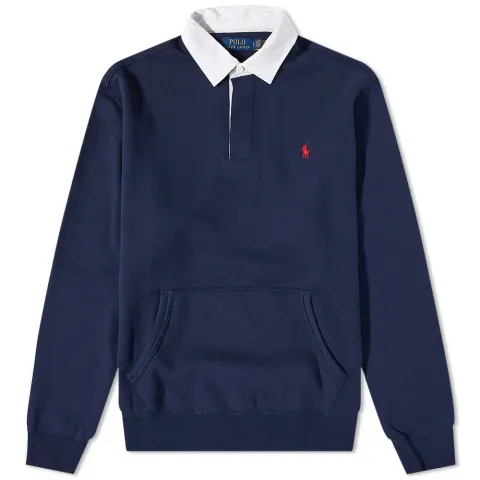 Kangaroo Pocket Jersey Rugby Shirt