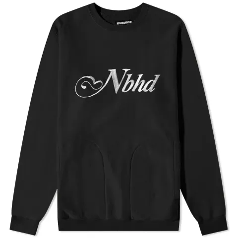 Jersey Pocket Crew Sweat