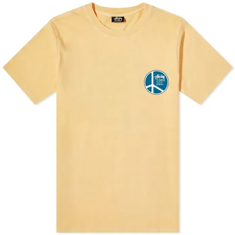Peace Dot Pigment Dyed T-Shirt