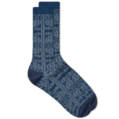 Paisley Crew Sock