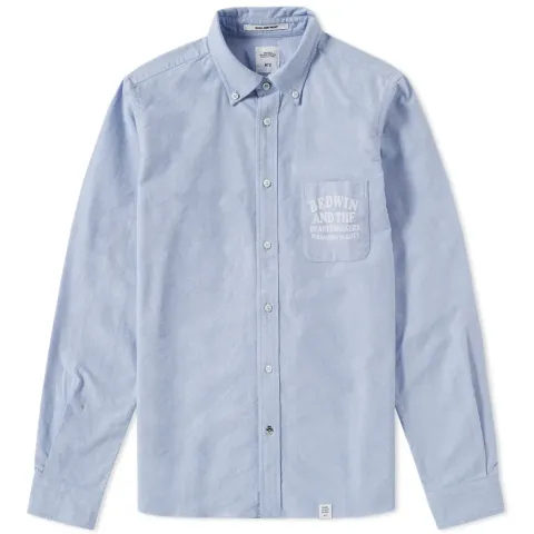 Brian Print Bedwin Oxford Shirt