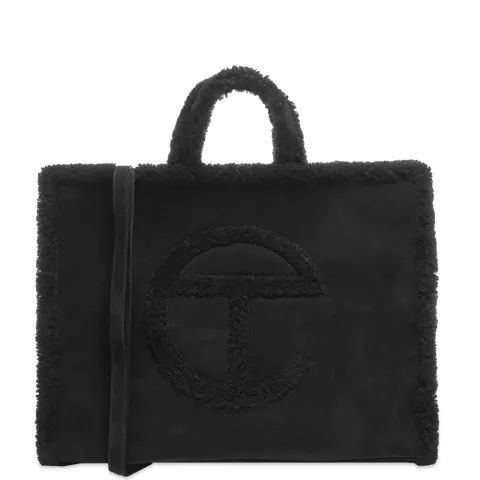 x Telfar Shearling Trim Shopper Bag