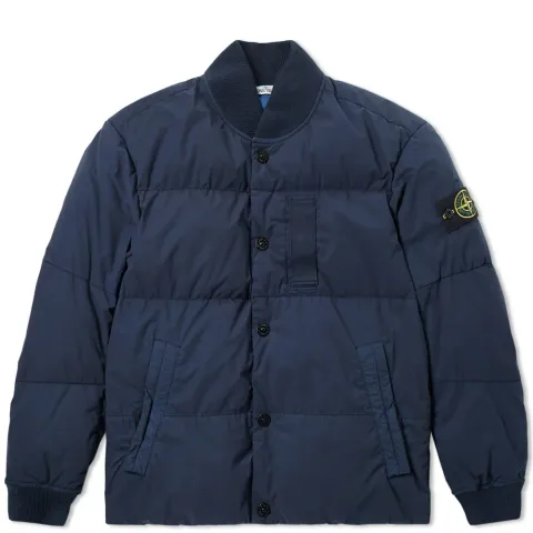 Mussola Gommata Varsity Down Jacket