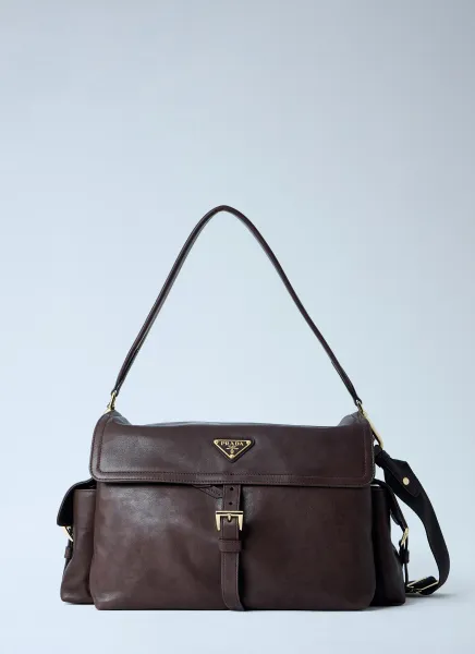Sienna Explore Medium Nappa Leather Shoulder Bag