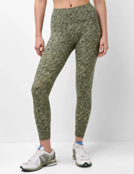 Sweaty Betty Power Gym 7/8 Leggings Green Mix
