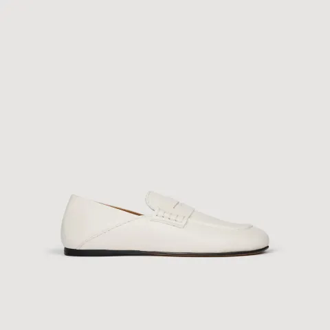 Leather loafers