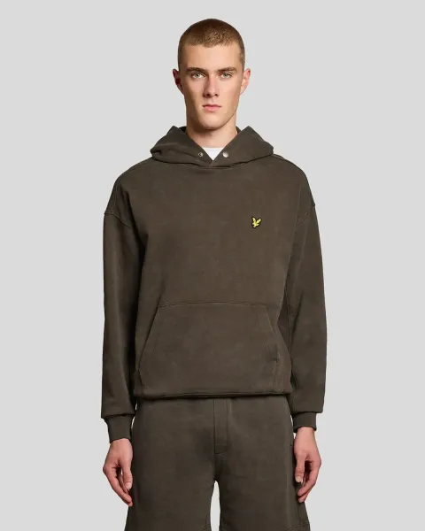 Lyle & Scott Heavy Wash Cotton Hoodie