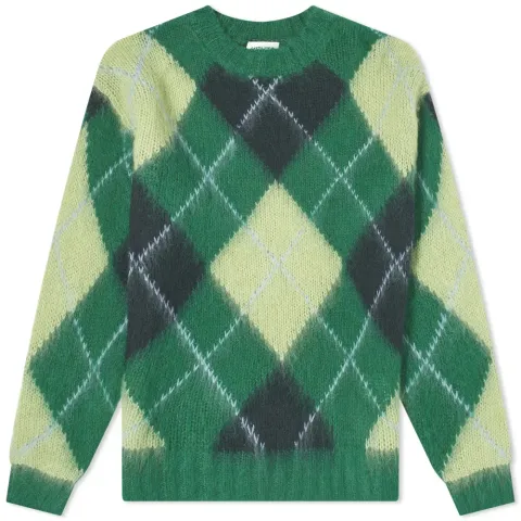 Argyle Mohair Comfort Jumper