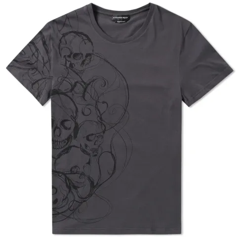 Skull Intarsia Tee