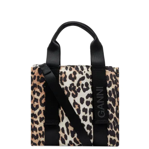 Recycled Tech Small Tote Print