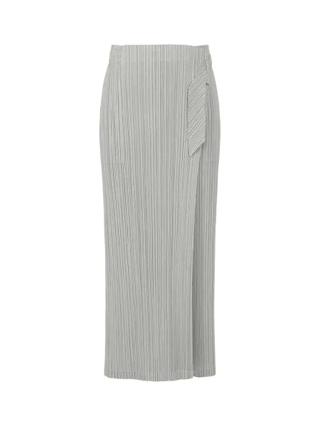 Pleats Please Facade Trousers L. Grey