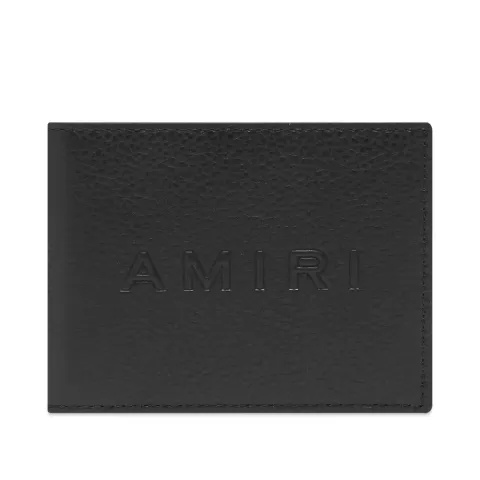 Pebbled Logo Bilfold Wallet