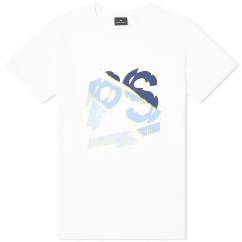 Shattered Logo Print Tee