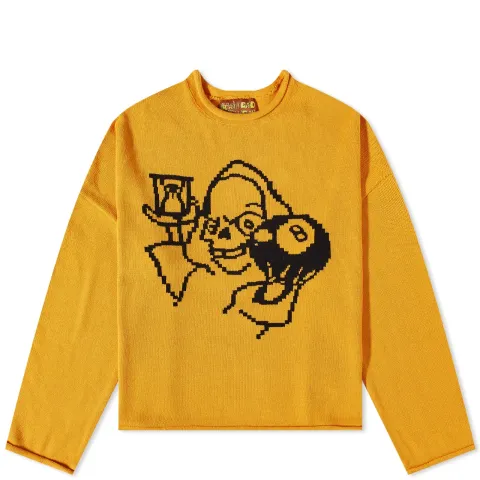 Tough Luck Oversized Boxy Crew Knit