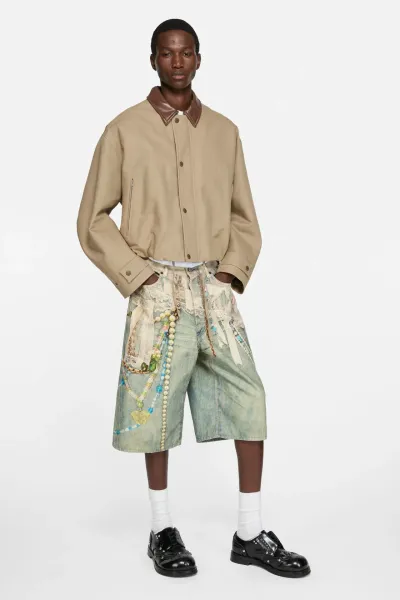 Denim shorts - loose fit