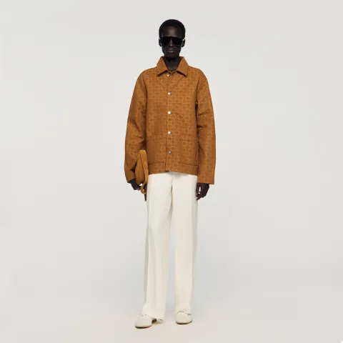 Square Cross denim jacket