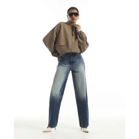 River Island High Waist Cameron Vintage Barrel Jeans