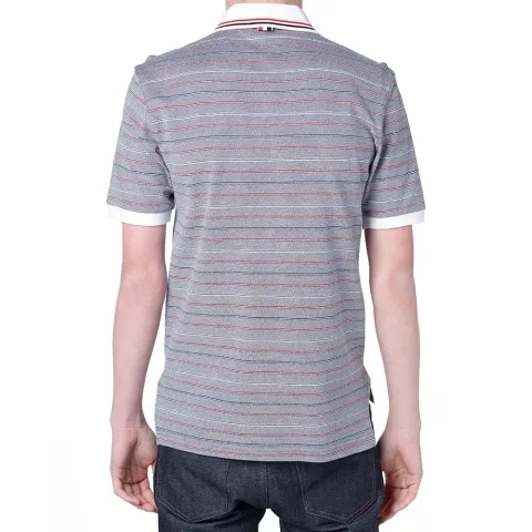 Hairline Stripe Polo Shirt