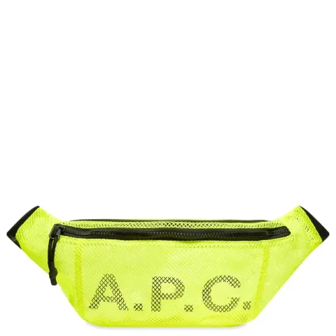 A.P.C. Mesh Logo Waist Bag