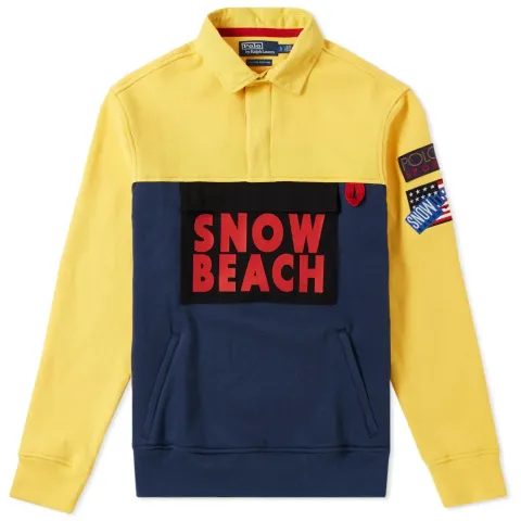 Rugby Shirt 'Snow Beach'