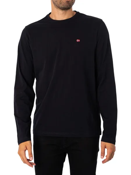 Napapijri Salis Logo Longsleeved T-Shirt