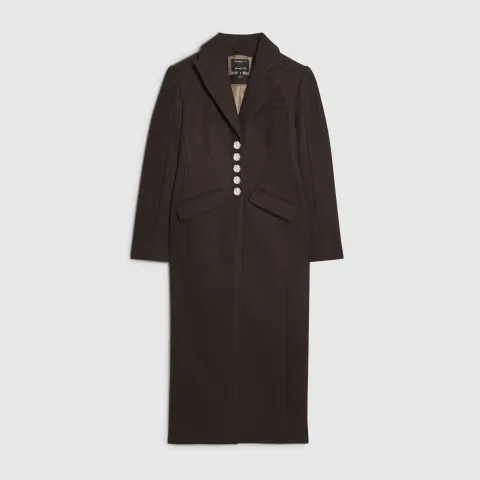 River Island Petite Cinch Detail Coat
