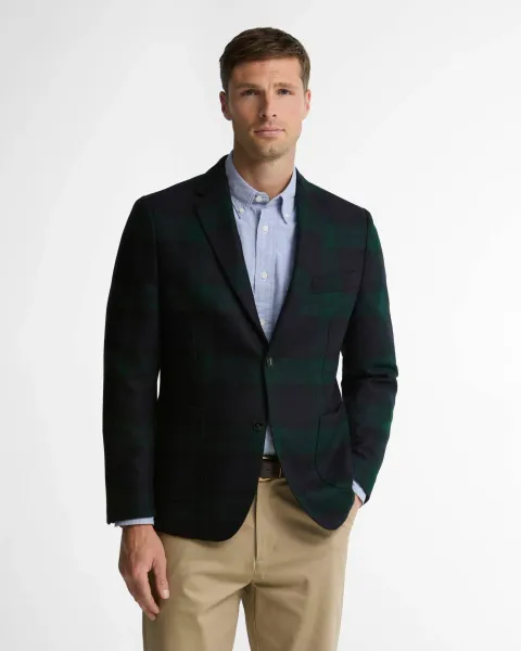 BARBOUR Kingham Moons Tartan Blazer