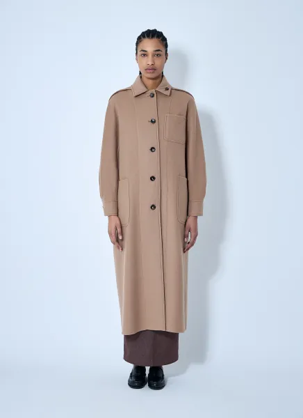 Wool-And-Cashmere-Blend Coat