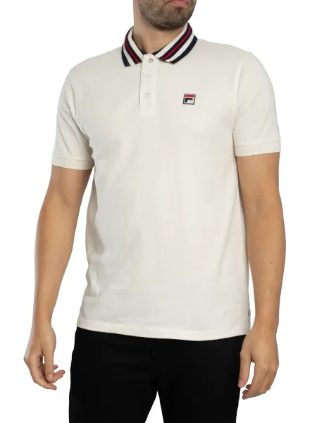 Fila Achille Heritage Tape Basic Polo Shirt