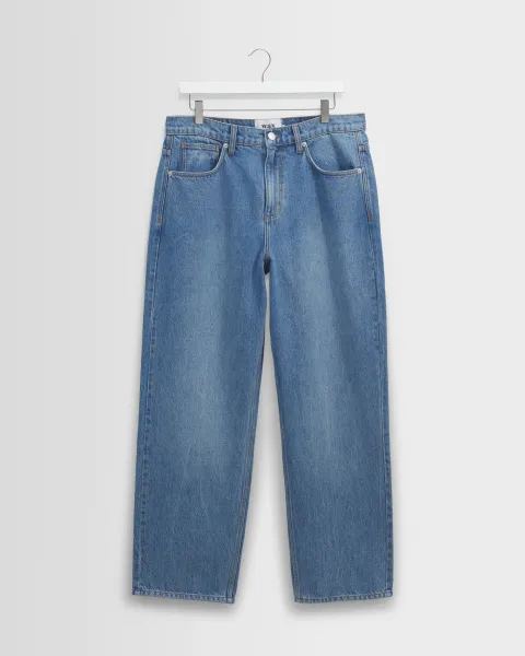 Felix - Vintage Antique Blue Loose Fit Denim Jeans
