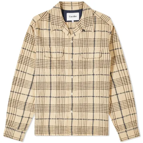 Dobby Plaid Work Shirt