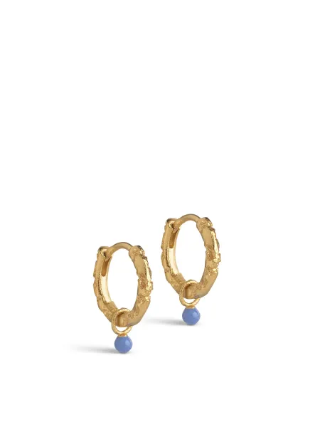 Enamel Copenhagen 18kt Gold-Plated Belle Hoop Earrings